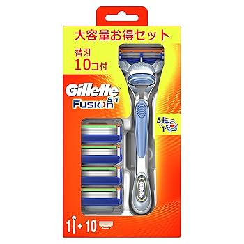 Amazon.co.jp: ジレット フュージョン5+1 マニュアル 髭剃り